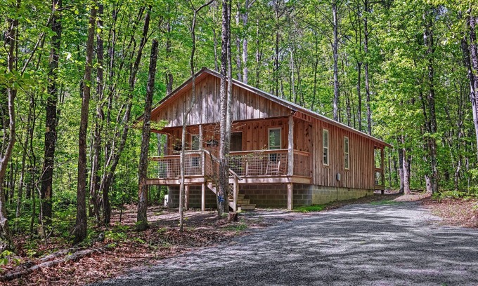 Fort Payne Cabina | Squirrel's Nest-cozy cabin w/hot tub & fire pit