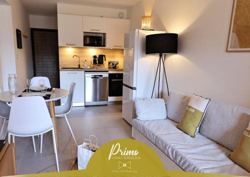 Pianotolli-Caldarello Apartamento | Stéphi - Superbe T2 accès plage, piscine chauffée