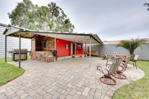 St. Augustine Apartamento | St Augustine Studio Patio, Swing and 3 Mi to Beach