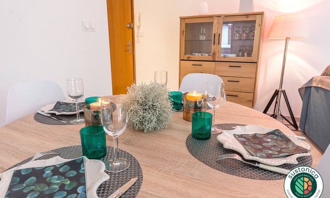 Saint-Jorioz Apartamento | ST JORIOZ centre - Spacieux T3 neuf 4p, parking