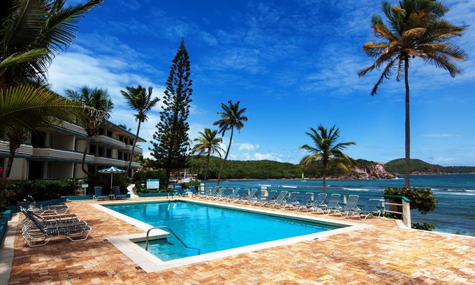 Bolongo Bay Condominio | St. Thomas ubicación frente al mar Primer / poolfront 2BR / 2BA-MEJOR Bolongo Beach!