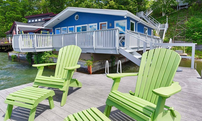 Hammondsport Cabaña | Star Cove: Retiro de lujo para parejas