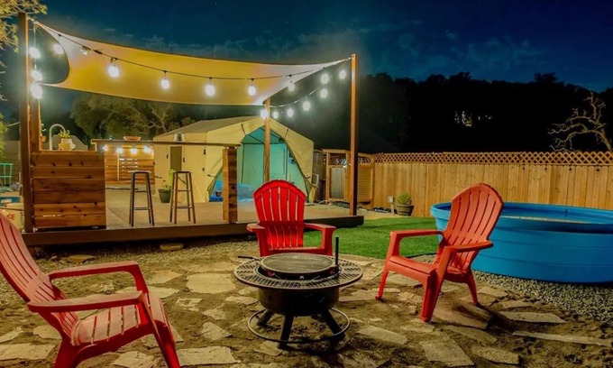 Rancho Calaveras Alquiler De RV | Stargaze at This premium glamping experience in the foothills