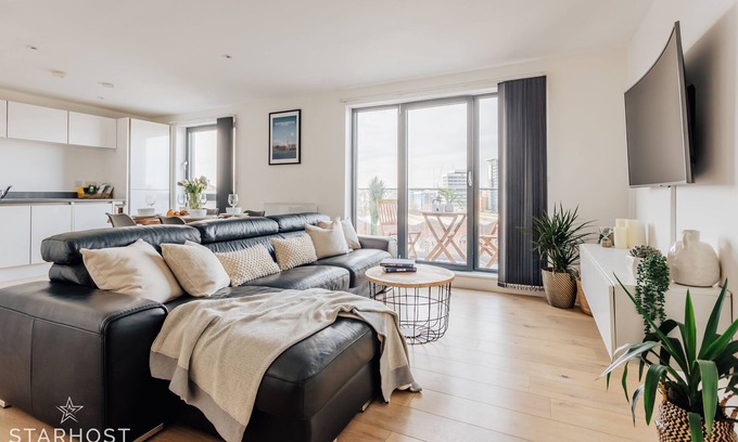 Southampton City Centre Apartamento | StarHost Residences | Awesome 2 Bedroom Penthouse Apartment with City Views
