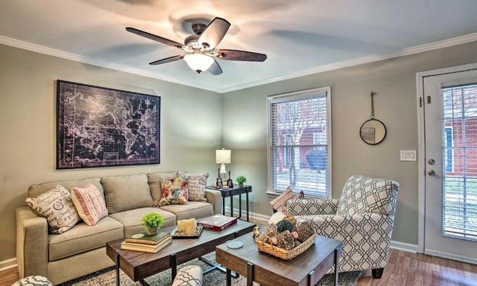Starkville Apartamento | Starkville Condo about 1 Mi to Mississippi State!
