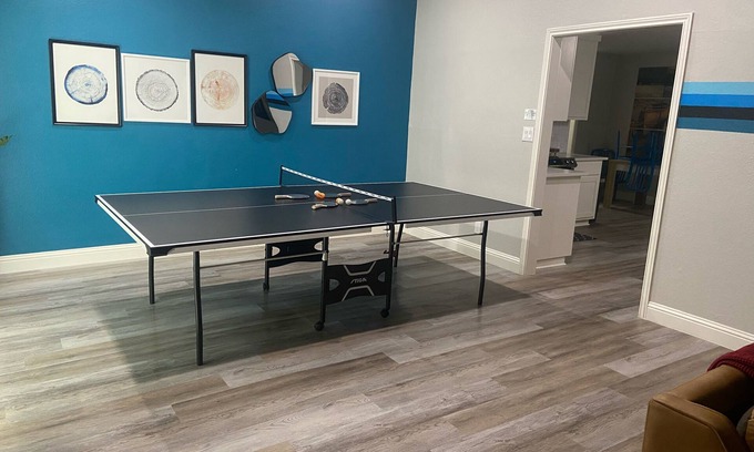 Little Elm Casa | Starry Nights & Fire Pit | Ping-Pong Home Near Lake Lewisville