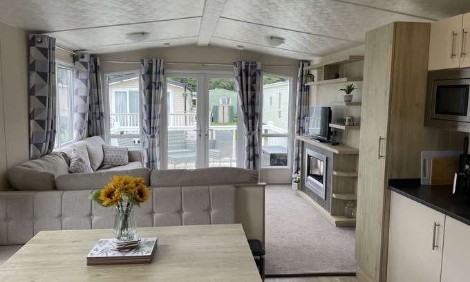 Lancaster Casa | Moderno-Caravana-Baño privado-Vista del complejo