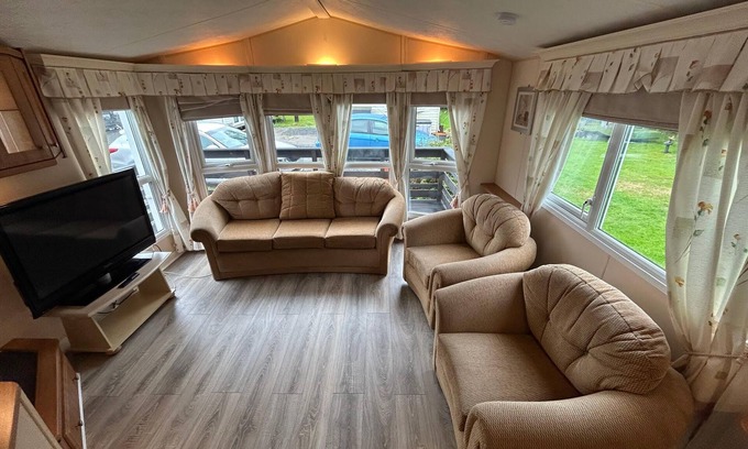 Newton Stewart Casa | Caravana-Familiar-Baño Privado-Patio