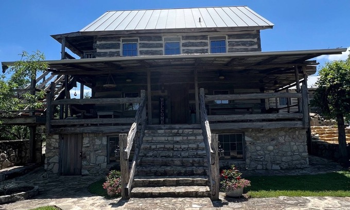 New Braunfels Cabina | Cabañas históricas en Texas Hill Country
