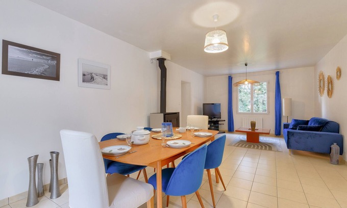 Bourgenay Casa | Estancia entre bosques y playa - Casa para 7