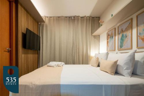 Caminho das Arvores Apartamento | Quédate en Condominio a 500m del Shopping da Bahia