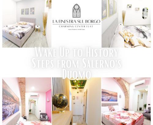 Rione Duomo Cama Y Desayuno | Stay in the Heart of Salerno - Near the Duomo "La finestra sul borgo"