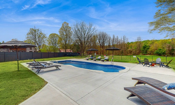 Fort Ann Casa | Stay on 80 acres near Lake George w/heated pool, stables, game room - pets ok