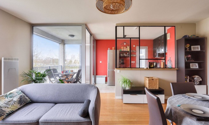 Republique - Les Ponts Apartamento | Estancia en la isla de Nantes con vistas al Loira