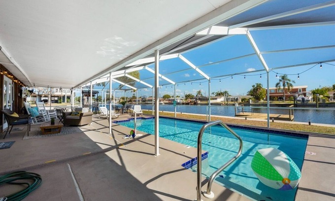 Sea Ranch Casa | "Stay Salty" Florida Pool/Canal Home, 4 bed, 3.5 bath, bring boat!