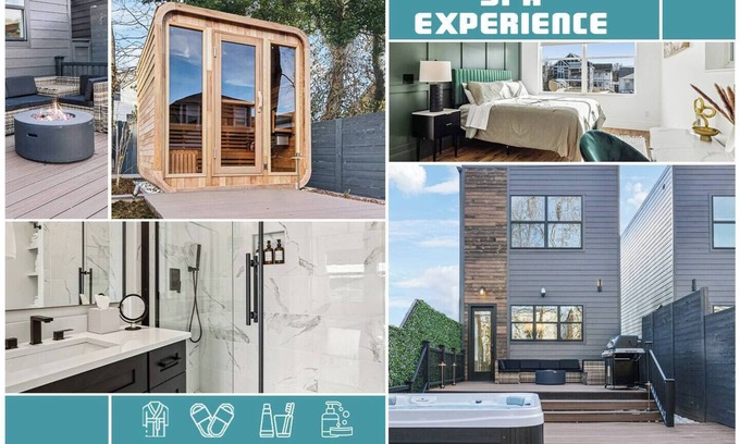 East Hill Casa | Stay&Work | Desk, Hot Tub, Sauna