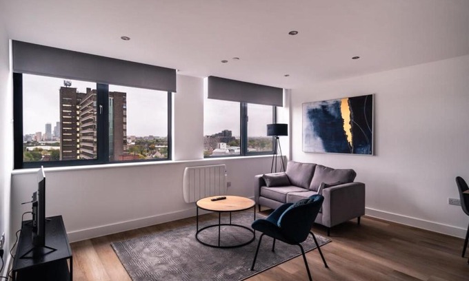 Old Trafford Apartamento | Stay Zeni, Alexandra Rise Manchester Cosy 1 Bed