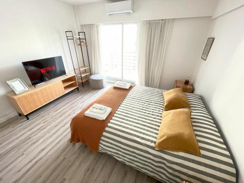 Colegiales Apartamento | StayHub Departamento luminoso colegiales-Belgrano cama matrimonial
