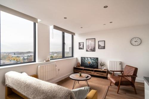 Old Trafford Apartamento | StayZeni, Alexandra Rise Manchester Super 1 Bed