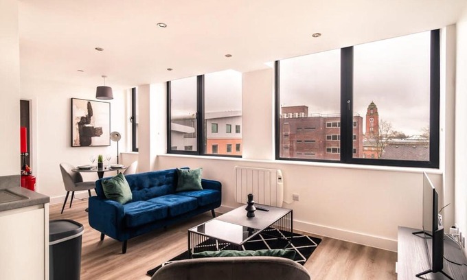 Old Trafford Apartamento | StayZeni, Alexandra Rise Manchester Cool 1 Bed