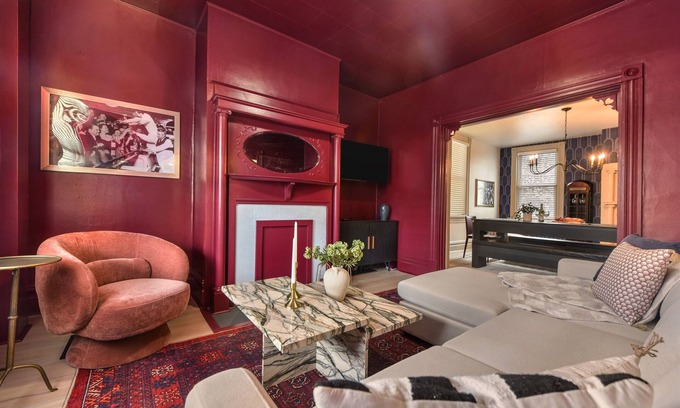 Brighton Heights Casa | Steel City Speakeasy: Theater, Bar, Pool Table