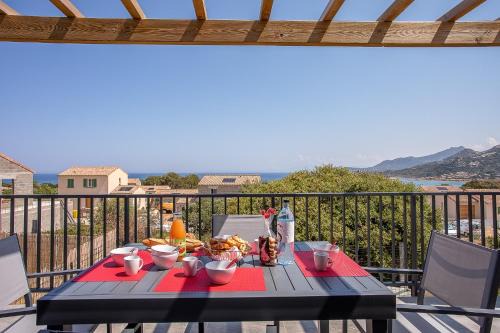 Marine de Saint Ambroggio Apartamento | Stella di Luce - Appt climatisé vue mer