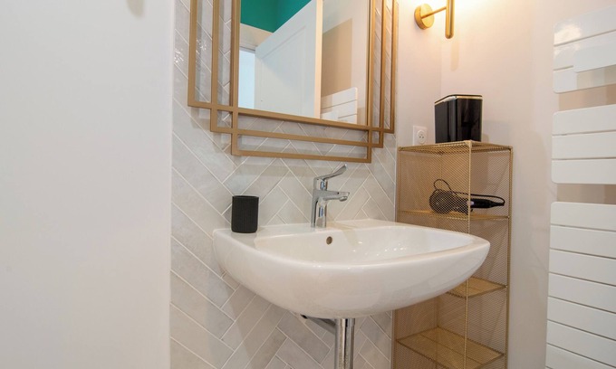 La Poterie-Cap-d'Antifer Apartamento | Stella Suite Apartment 4* - Near Etretat - King Size Bed - Parking - Wifi