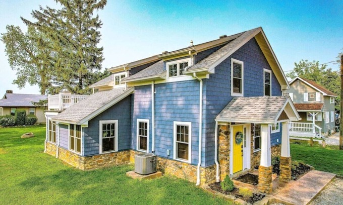 Huron Casa | 3BR / 2BA Lake Home: pasos de la playa / parque privado - 12 millas de Cedar Point