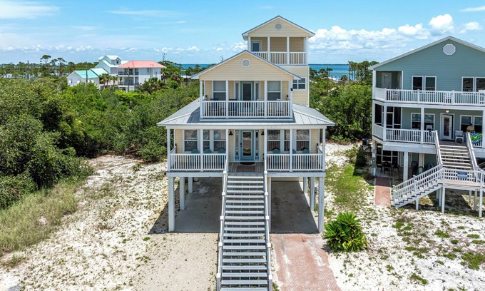 Cape San Blas Casa | Chunky Monkey, Piscina, Inalámbrico, 55 "TV de pantalla plana, Se aceptan mascotas