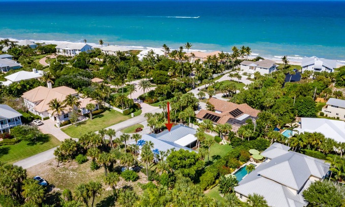 Indian River Shores Casa | Casa de playa con una ubicación increíble!