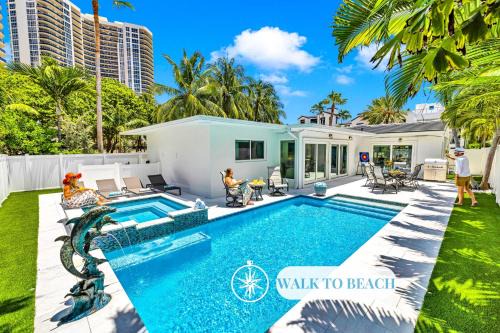Lauderdale Beach Casa | Steps to Beach Heated Pool Kiwi Key Residences