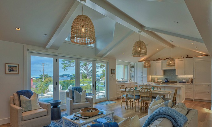 Carmel Point Casa | Steps to the Beach/Ocean View Property