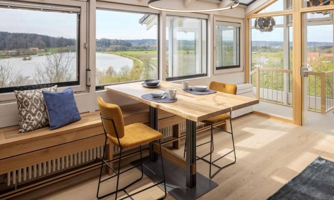 Unterallgau Apartamento | Stille x Weite - Hochwertige Wohnung mit See-panorama