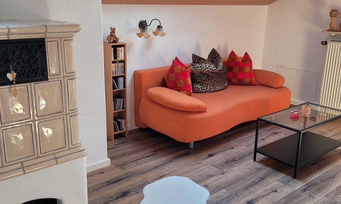 Grassau Casa | Stilvolle Ferienwohnung im Ortszentrum, Ruhig Gelegen