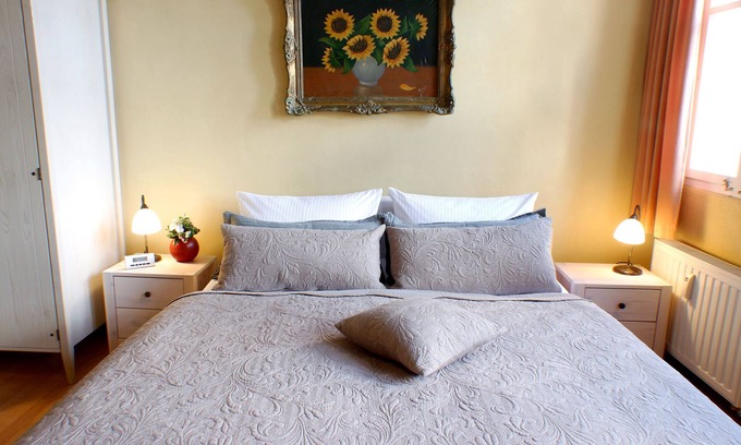 Quedlinburg Apartamento | Apartamentos Stobenstrasse | Terraza jardín, zona tranquila