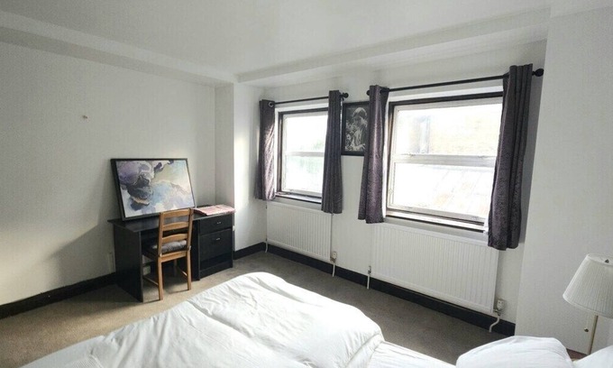 Larkhall Apartamento | 3 Stockwell Station-Habitacion Doble-Baño compartido
