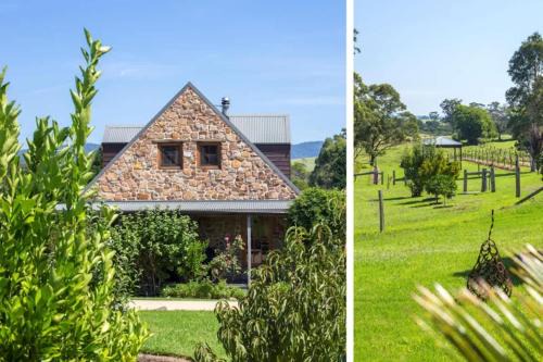 Woodstock Casa | Stone Cottage - vineyard estate w. fireplace
