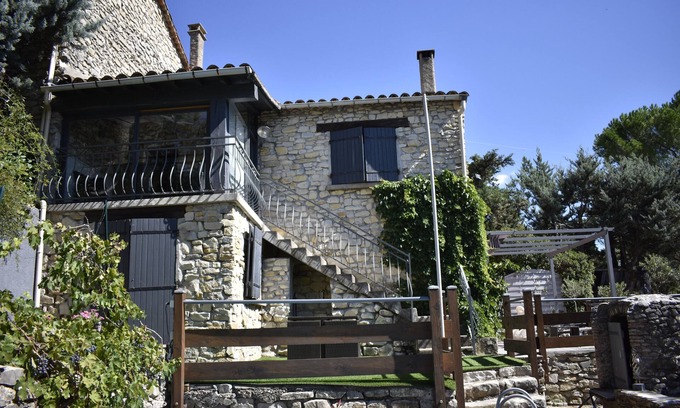 Moules-et-Baucels Casa | casa de campo de piedra