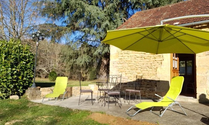 Saint-Vincent-le-Paluel Casa | stone house in park 3 km Sarlat 3 * swimming pool wifi