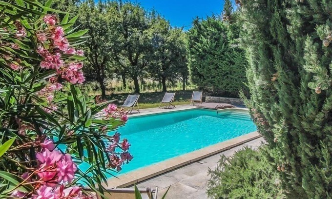 Montsegur-sur-Lauzon Casa | Stone house in Montségur-sur-Lauzon, Drôme, pool, calm, pets allowed (2).