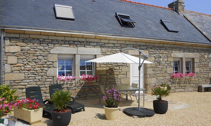 Plobannalec-Lesconil Casa | Casa de piedra cerca de Torche