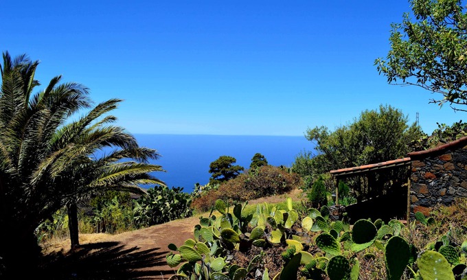 Santo Domingo Cabaña | Casita de piedra en Villa de Garafía con vistas panorámicas