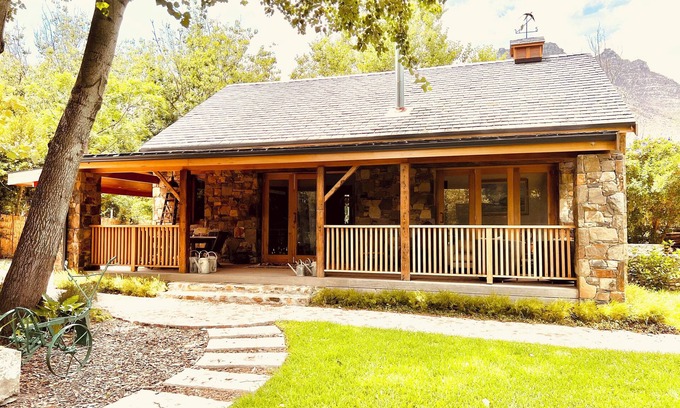 Helgarda Estate Cabaña | STONE MAISON Luxury stone cottage set in tranquil gardens.