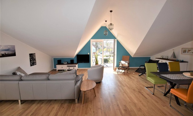 Hohwacht Apartamento | Strandesburg mit Sauna 12