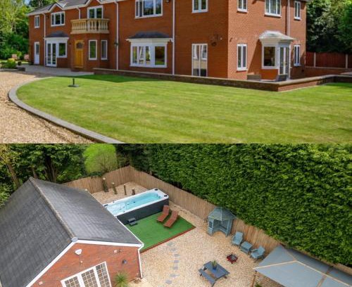 Wixford Casa | Stratford-upon-Avon 4BR Family Mansion on 1 acre with Pool, Gym & BBQ!