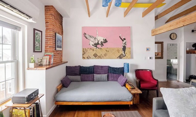 Burlington Apartamento | Stroll to UVM & Church St, cozy 1-bdrm Burlington apt