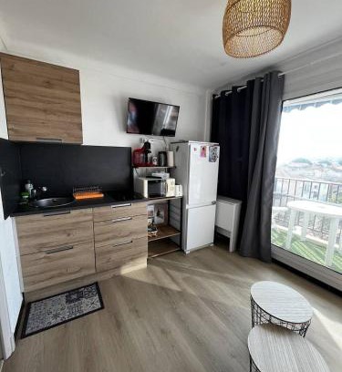 Mediterranee Apartamento | Studio à 50 m de la plage, wifi, climatisation 2HOU34