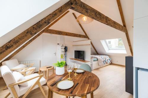 Lannion Apartamento | Studio Élégant au Cœur Lannion