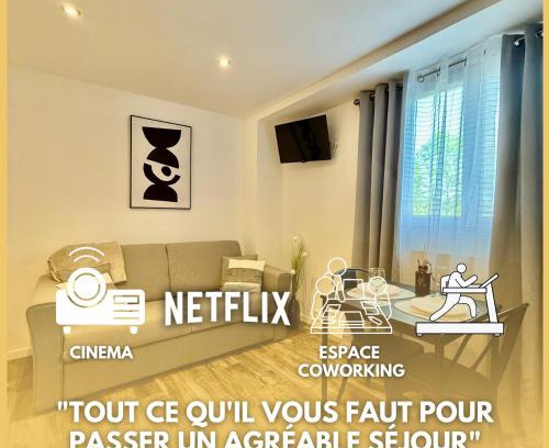 Limoges Apartamento | Studio 1 - Cinéma Sport Parking - DABNB