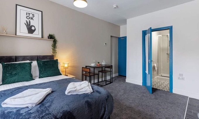 Middlesbrough Apartamento | 🌟Studio 1 - City Centre - Free Wifi & Smart TV🌟